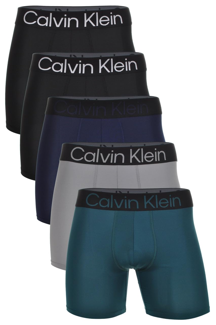 Calvin Klein Microfiber 5-Pack Boxer Briefs