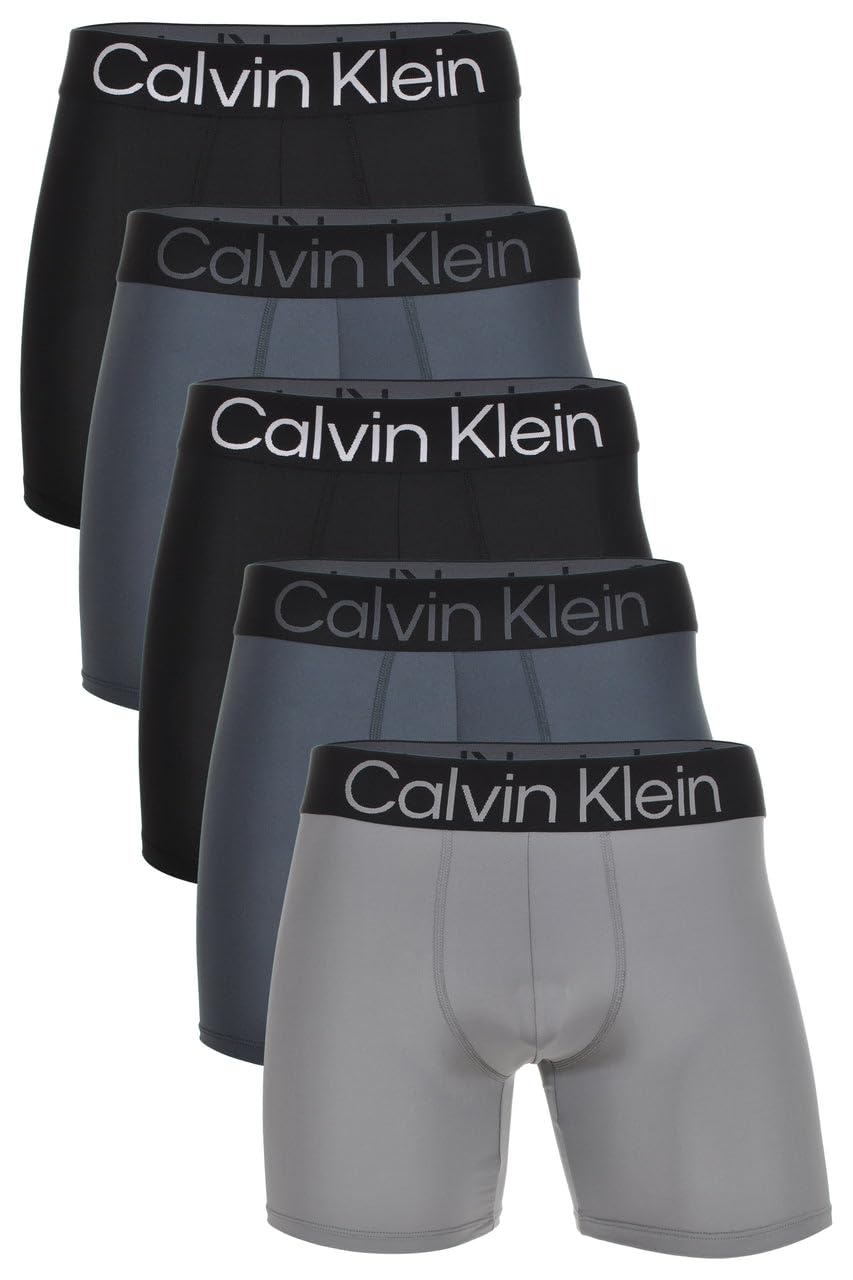 Calvin Klein Microfiber 5-Pack Boxer Briefs