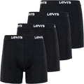Levi's Mens Underwear Microfiber Boxer Brief for Men Ultra Soft 4 Pack