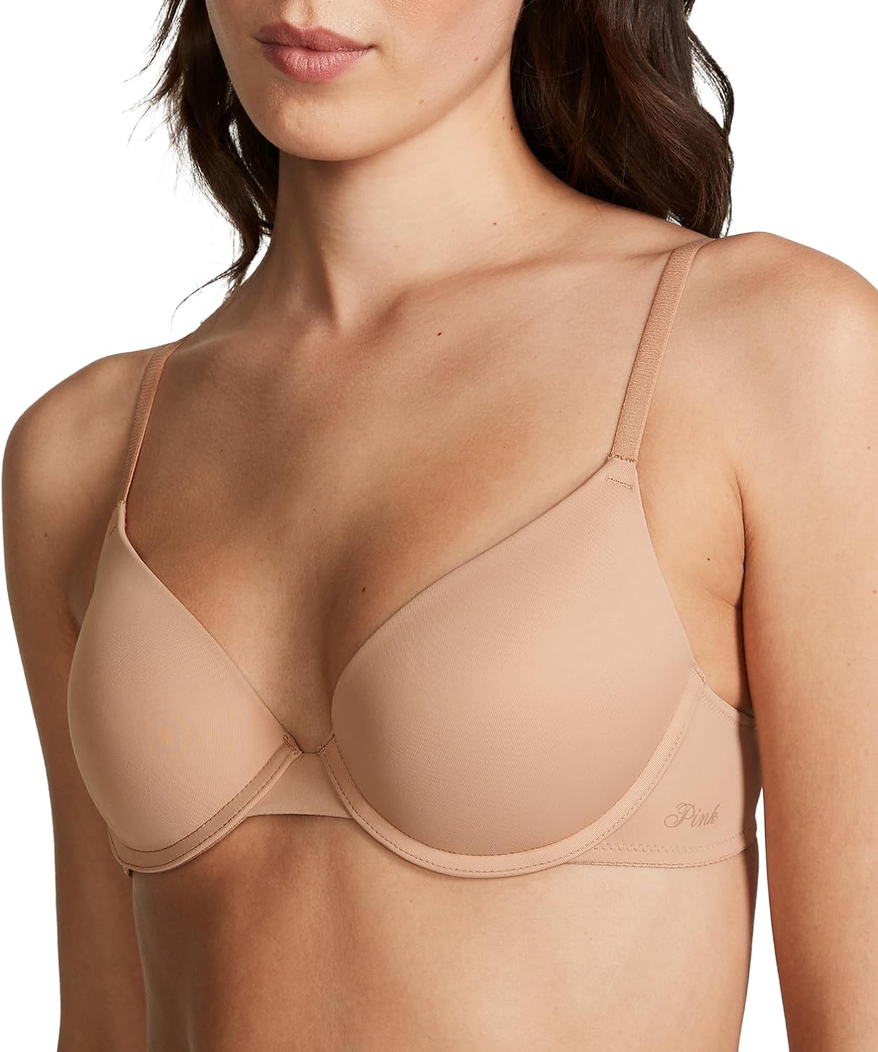 Victoria's Secret Women's Pink Wear Everywhere Push Up Bra, Bras for Women