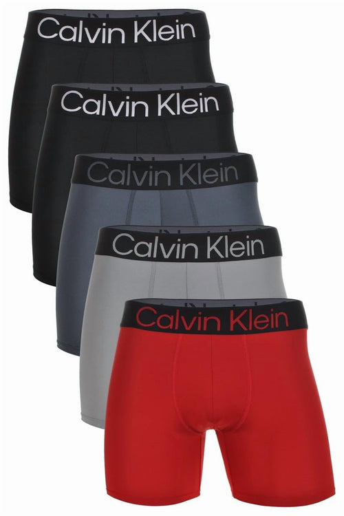 Calvin Klein Microfiber 5-Pack Boxer Briefs