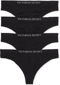 Victoria's Secret Women's Seamless Thong Panties, Underwear Pack