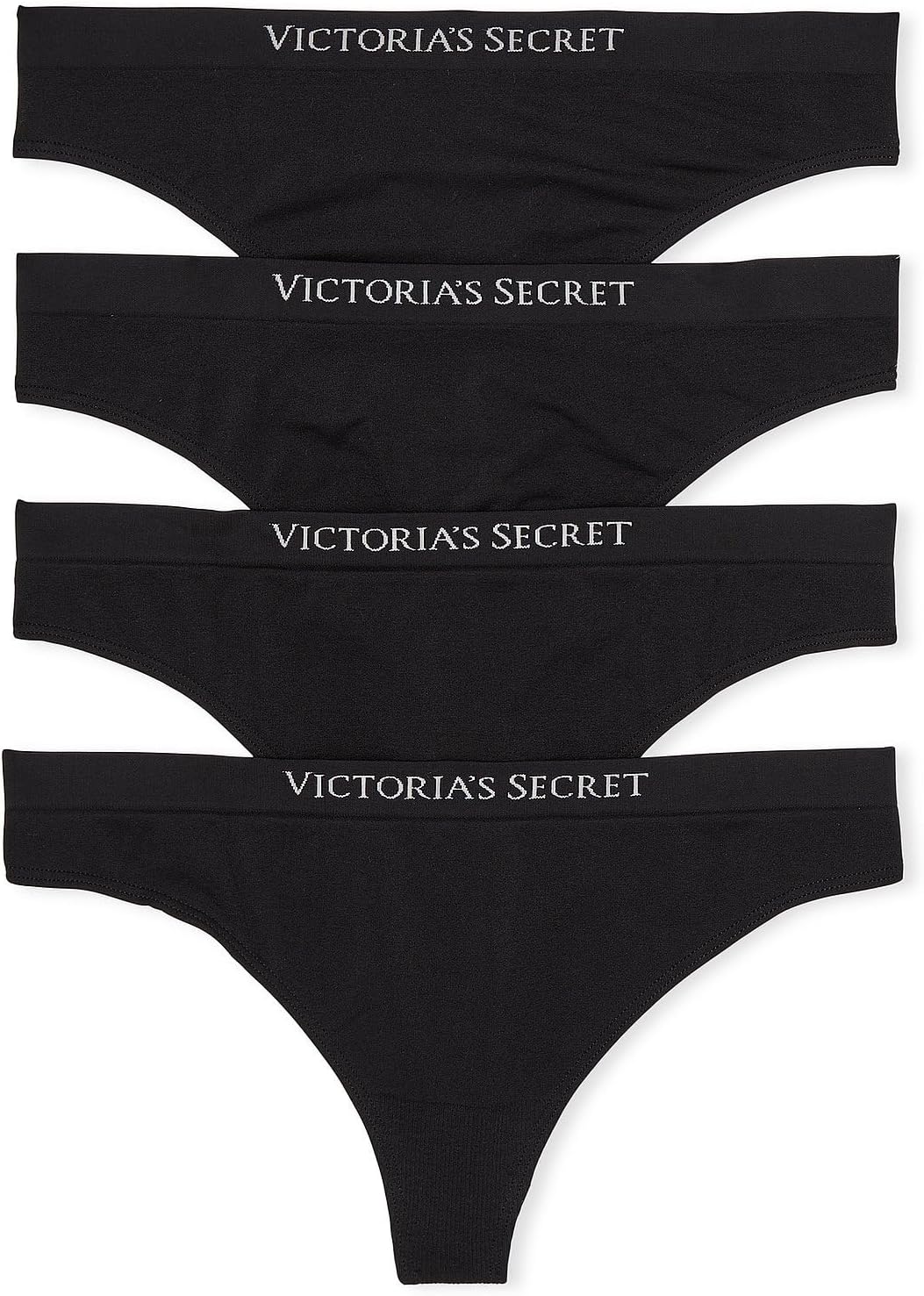 Victoria's Secret Women's Seamless Thong Panties, Underwear Pack