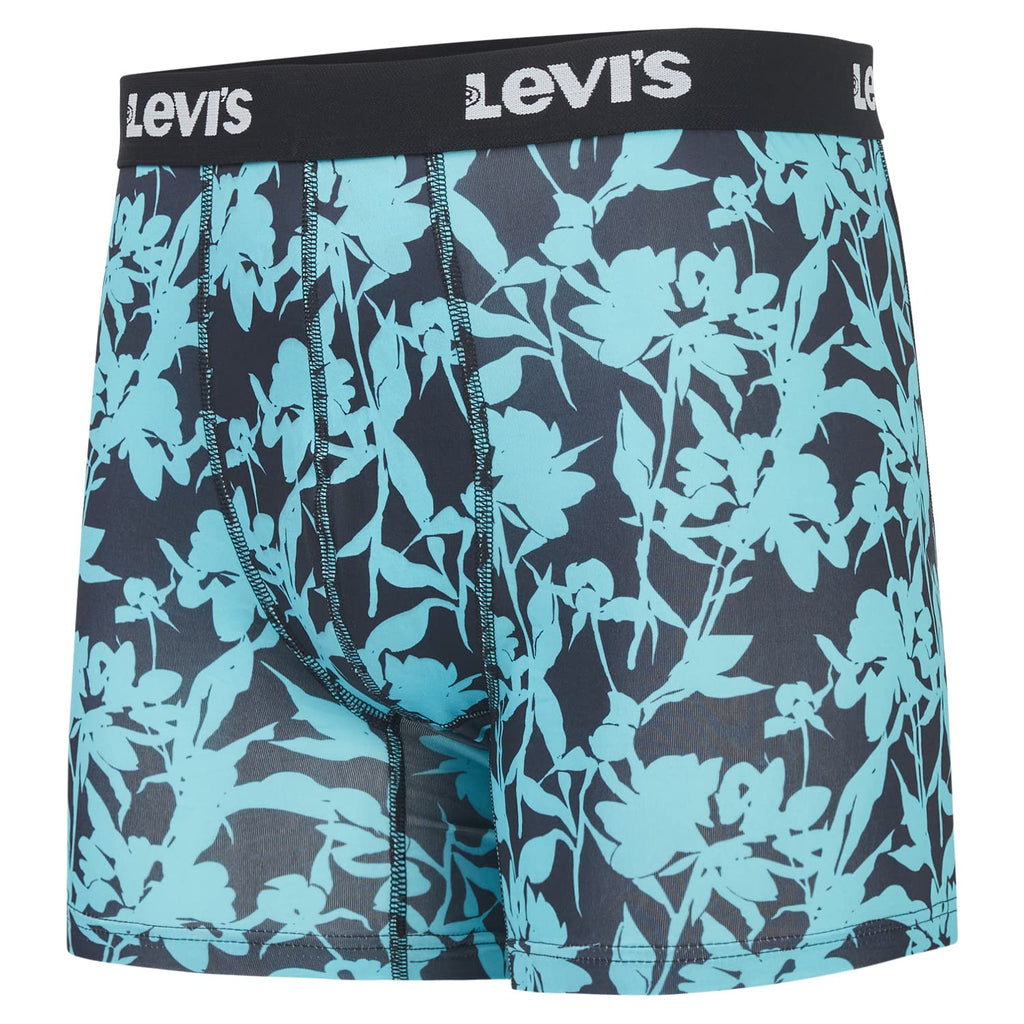 Levi's Mens Underwear Microfiber Boxer Brief for Men Ultra Soft 4 Pack