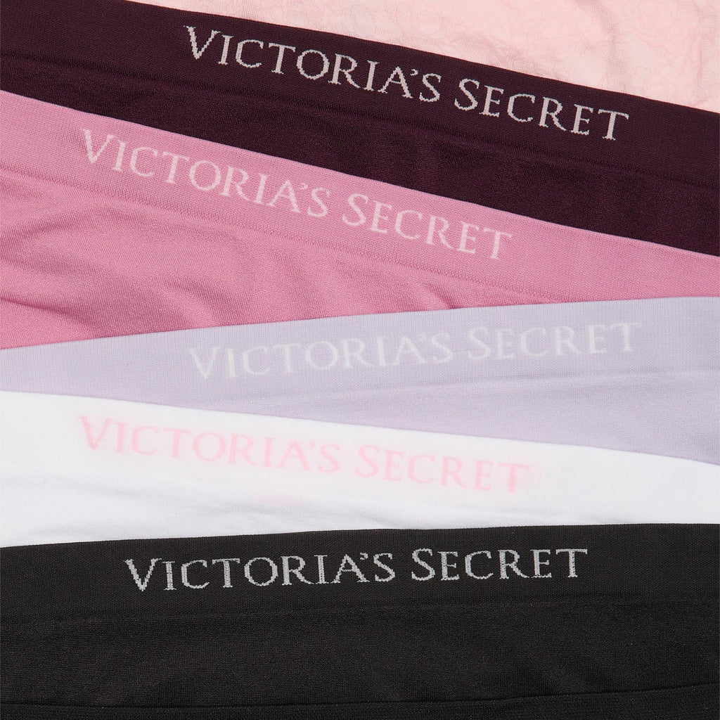 Victoria's Secret Women's Seamless Thong Panties, Underwear Pack